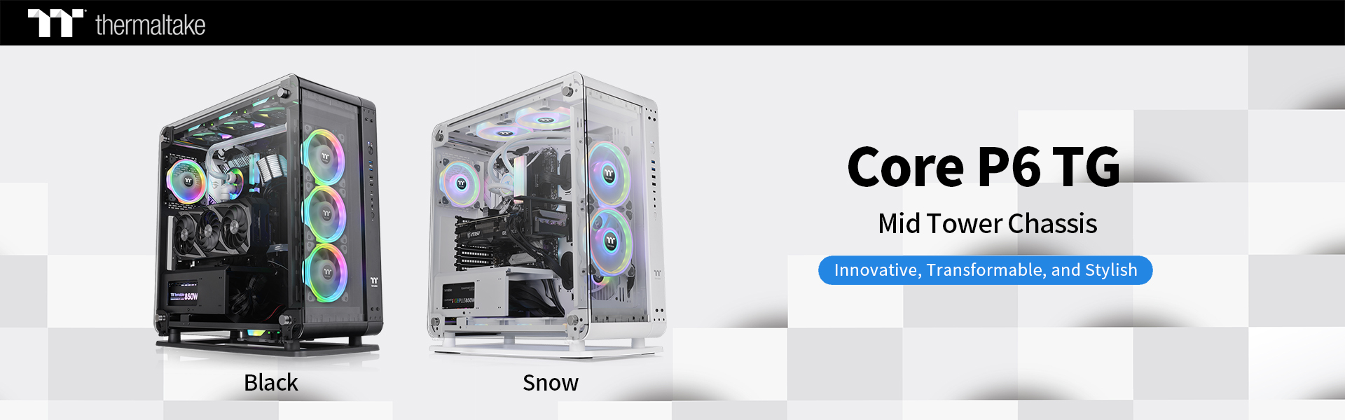Thermaltake New Core P6 TG and Core P6 TG Snow_2